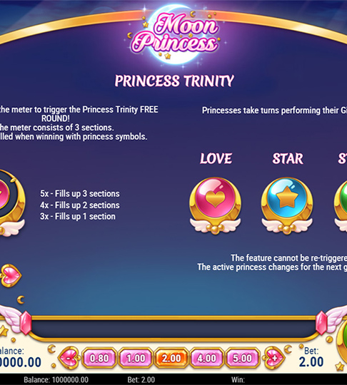 Princess Trinity rules - Moon Princess